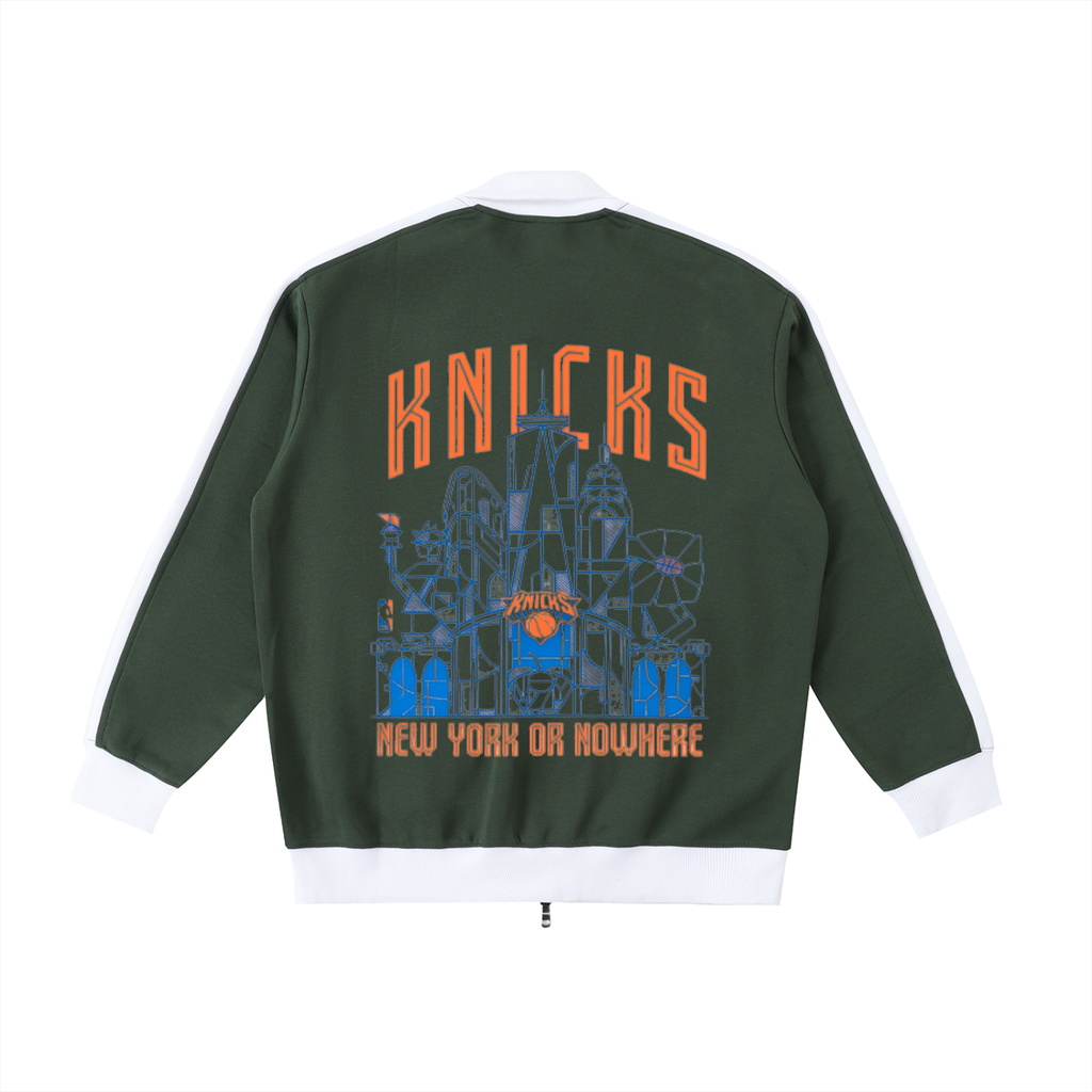 Knicks Real Ones Trim Stand Collar Jacket