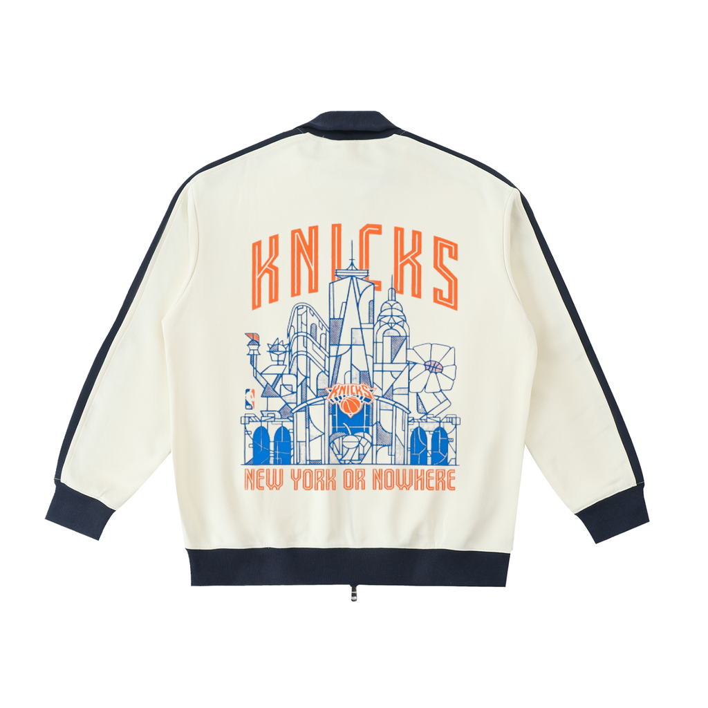 Knicks Real Ones Trim Stand Collar Jacket