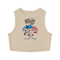 Velushi Crewneck Crop Tank Top