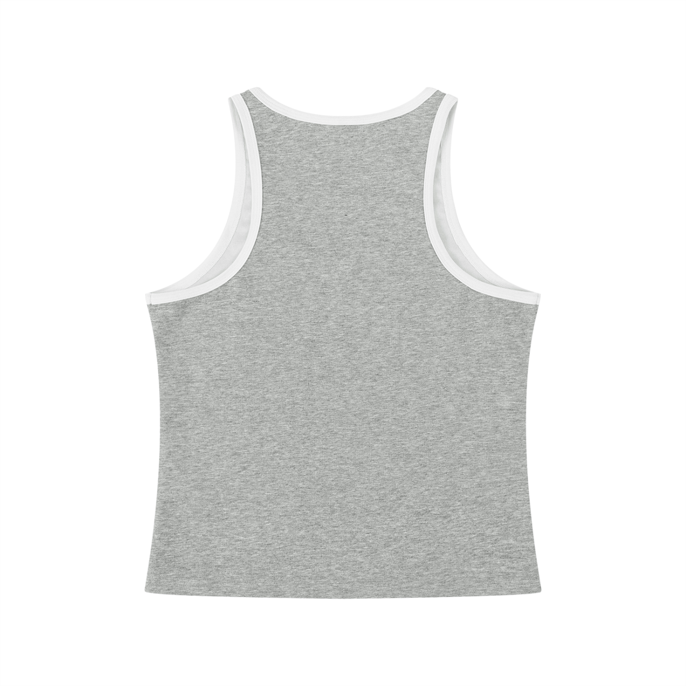 Velushi Real Chill Womens Block Cropped Tank Top