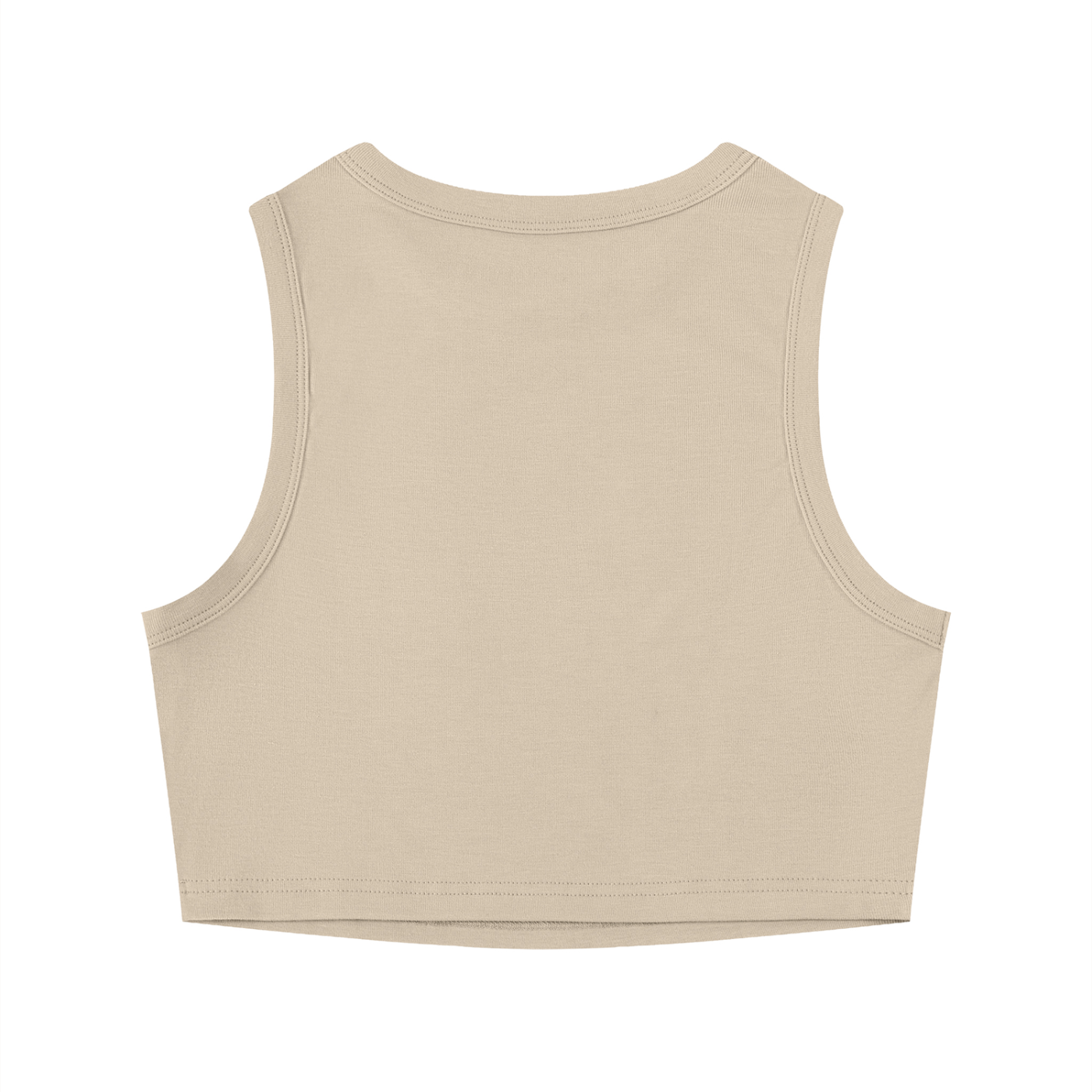 Velushi Crewneck Crop Tank Top