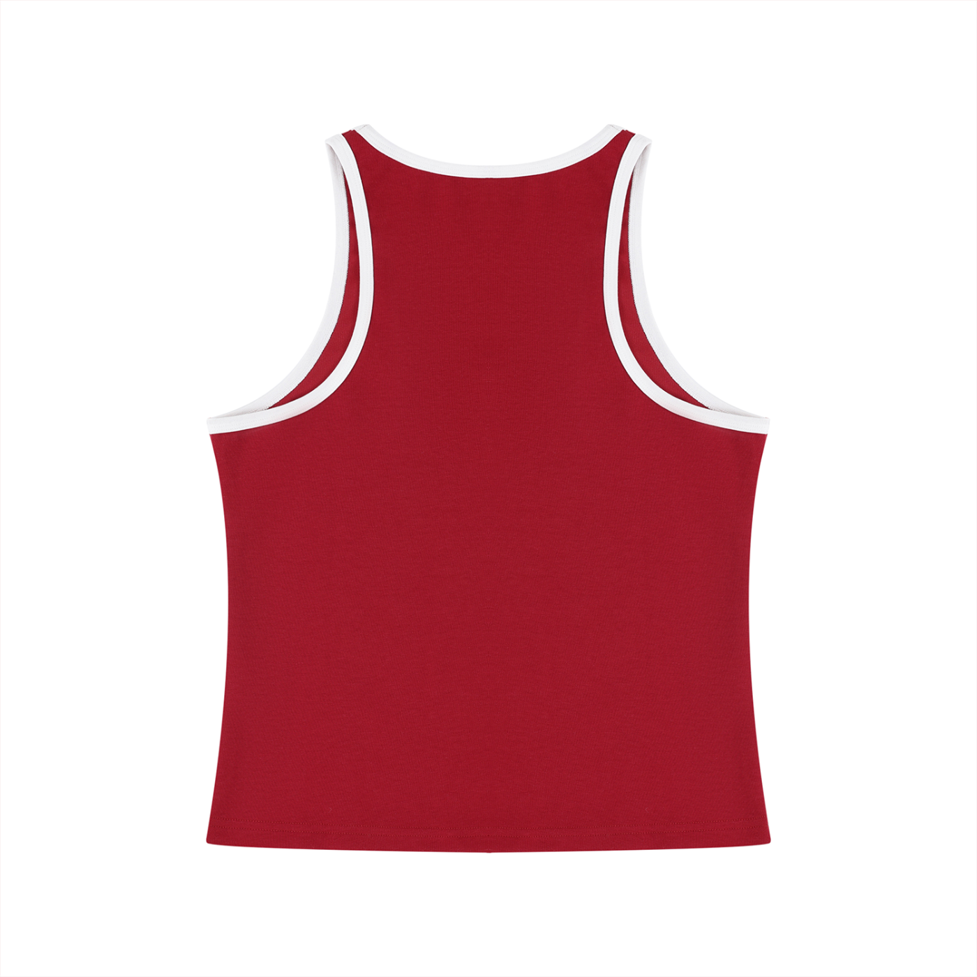 Velushi Real Chill Womens Block Cropped Tank Top
