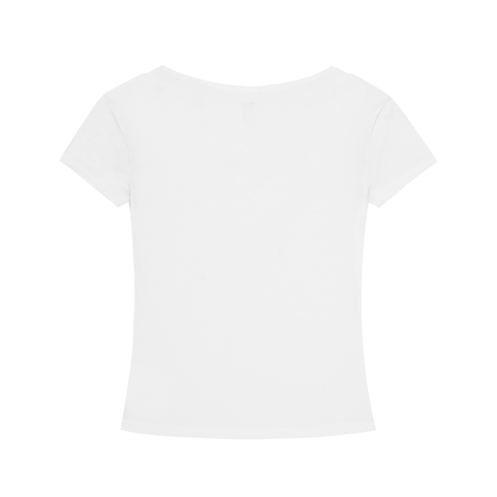 Velushi Ladies Slim Fit V-Neck T-Shirt