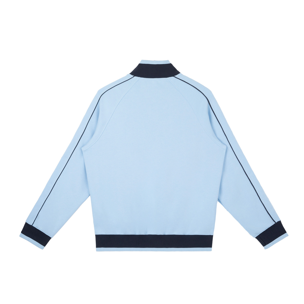 Velishi Real One Block Raglan Sleeve Zip Track Jacket