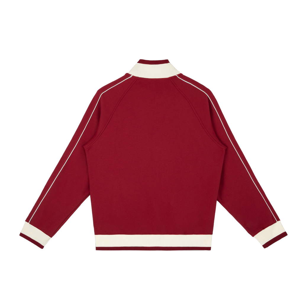 Velishi Real One Block Raglan Sleeve Zip Track Jacket