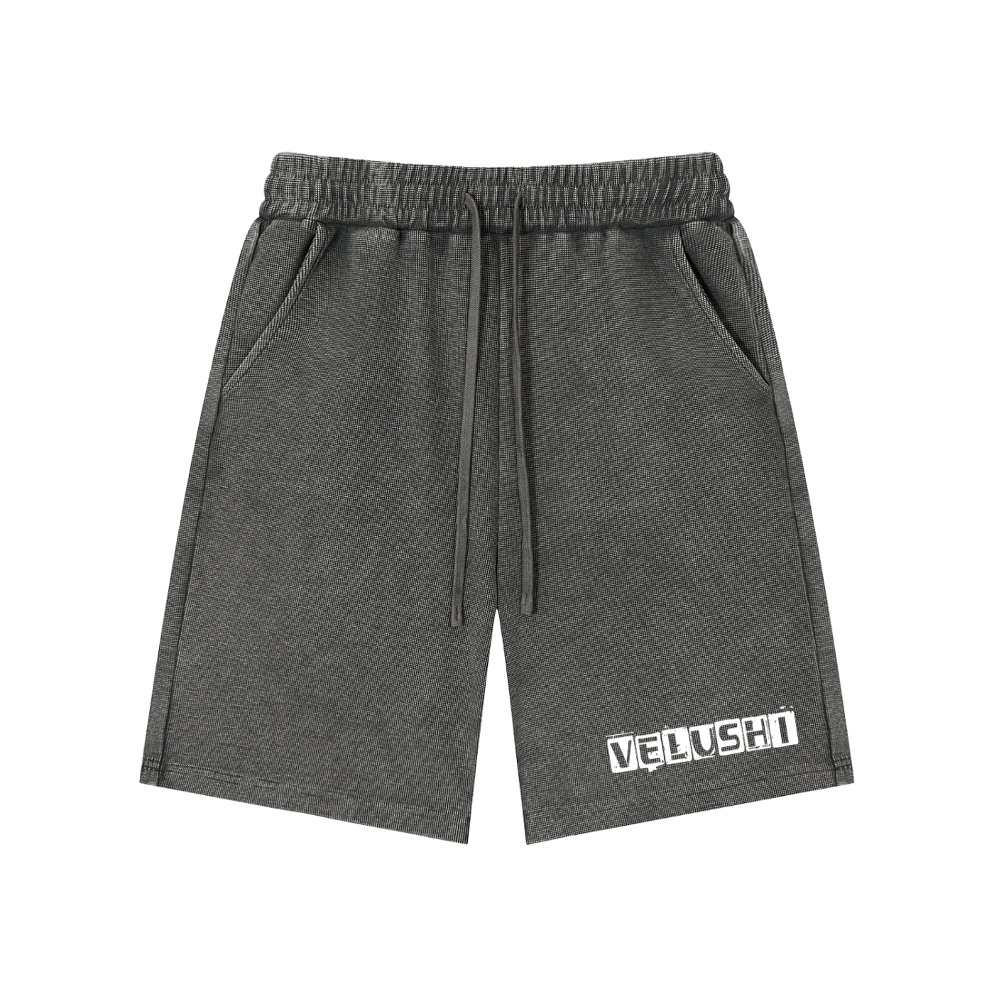 Velushi Real Ones Waffle Knit Shorts