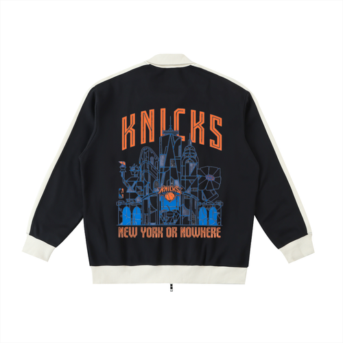 Knicks Real Ones Trim Stand Collar Jacket
