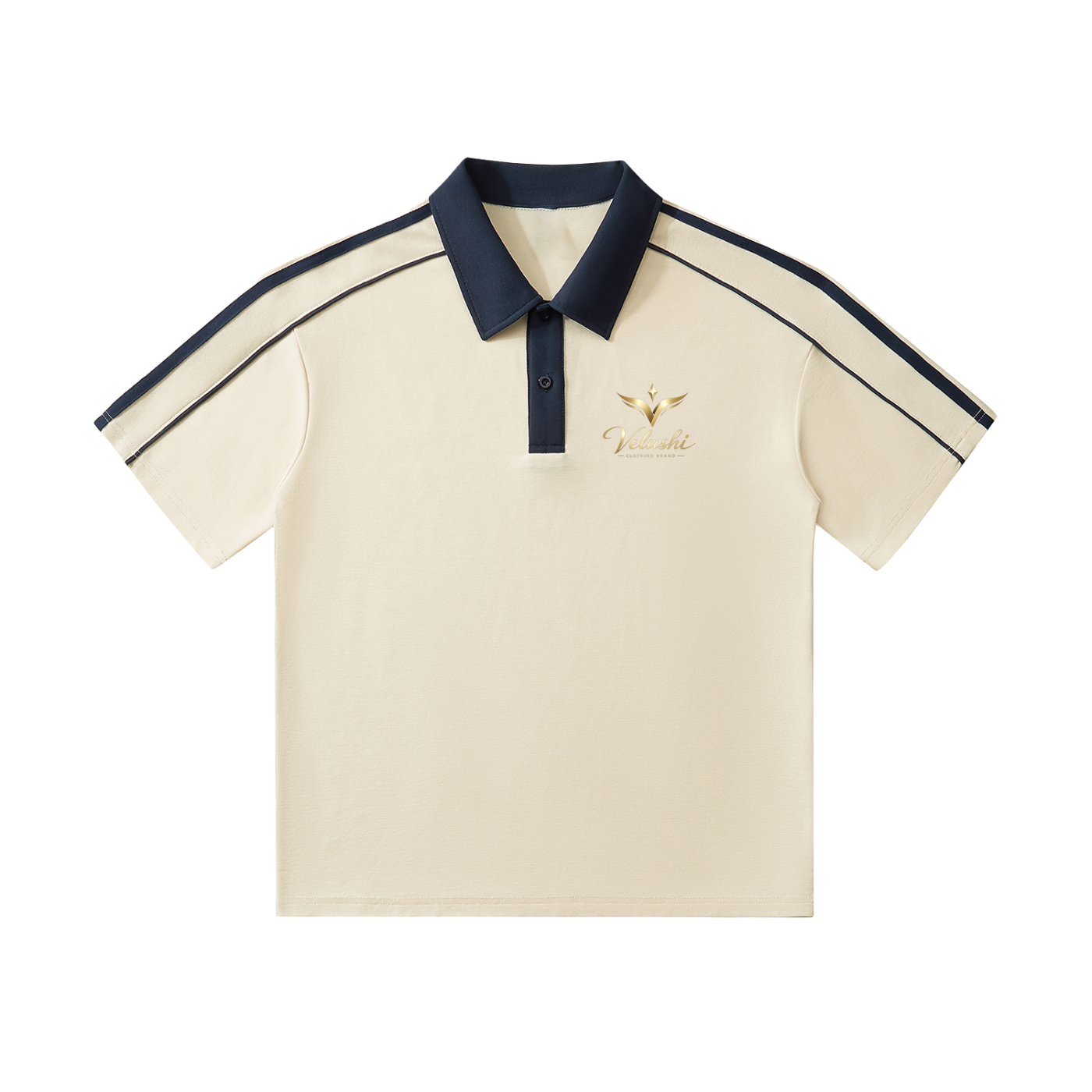 Velushi Real Ones Short-Sleeve Polo Shirt