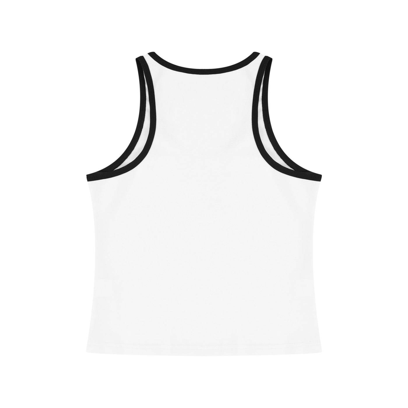 Velushi Real Chill Womens Block Cropped Tank Top